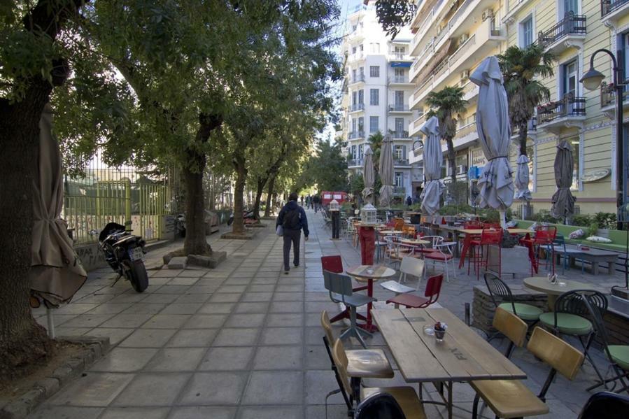 Ferienwohnung City Center Landmark House Thessaloniki Exterior foto